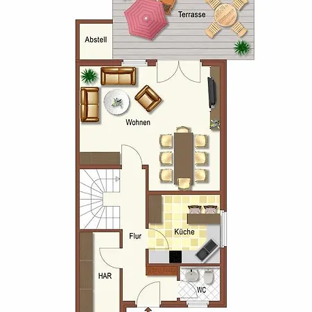 Ferienhaus Zinnowitz 3* 奥斯特西巴德钦诺维茨